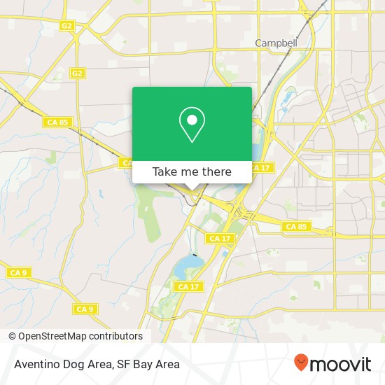 Mapa de Aventino Dog Area