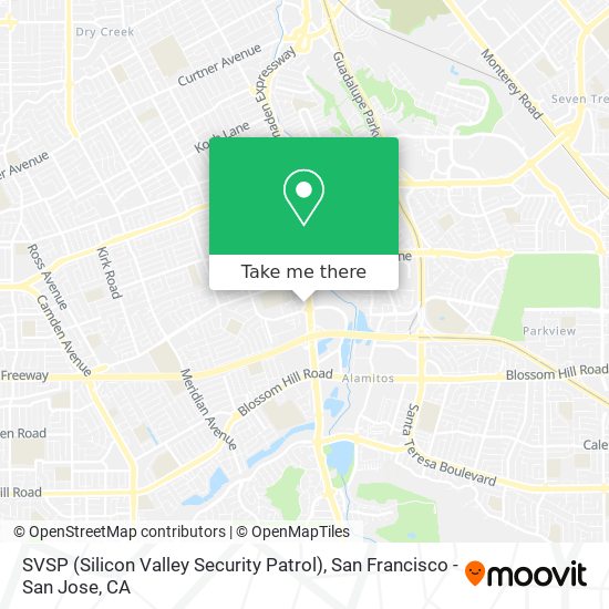 Mapa de SVSP (Silicon Valley Security Patrol)