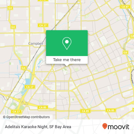 Adelita's Karaoke Night map