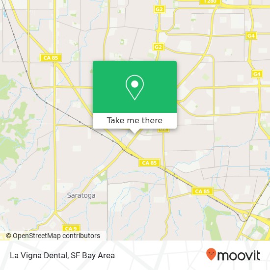 La Vigna Dental map