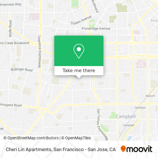 Cheri Lin Apartments map