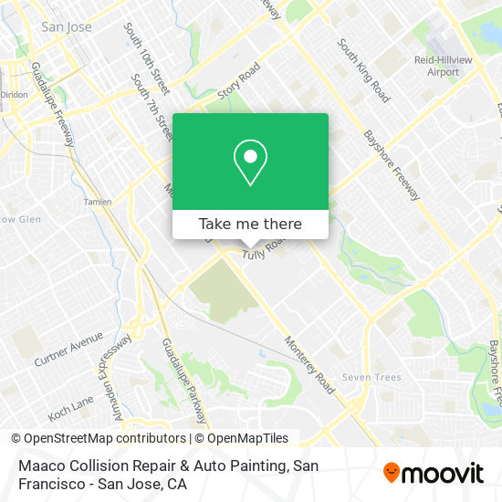 Mapa de Maaco Collision Repair & Auto Painting