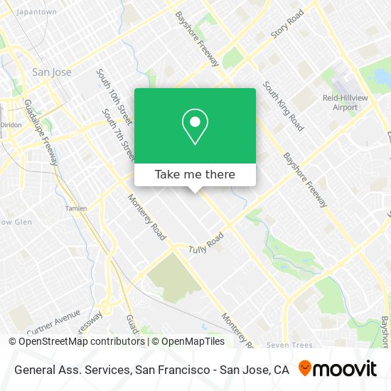 General Ass. Services map