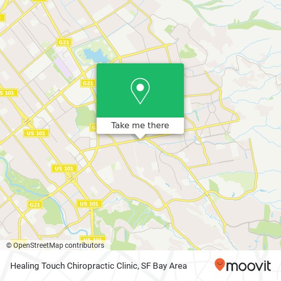 Healing Touch Chiropractic Clinic map