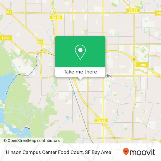 Mapa de Hinson Campus Center Food Court