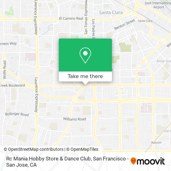 Mapa de Rc Mania Hobby Store & Dance Club