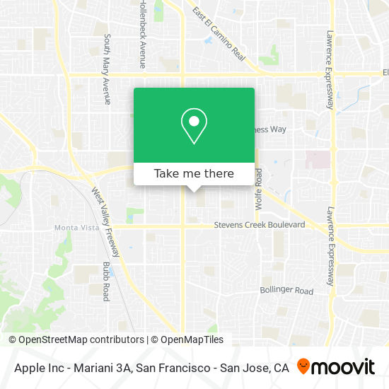Apple Inc - Mariani 3A map