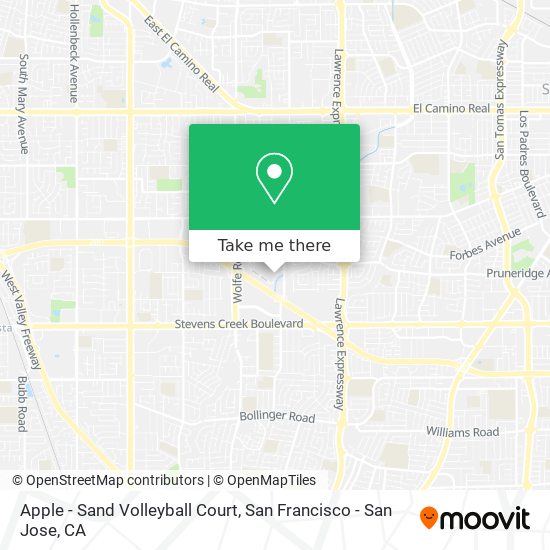 Mapa de Apple - Sand Volleyball Court