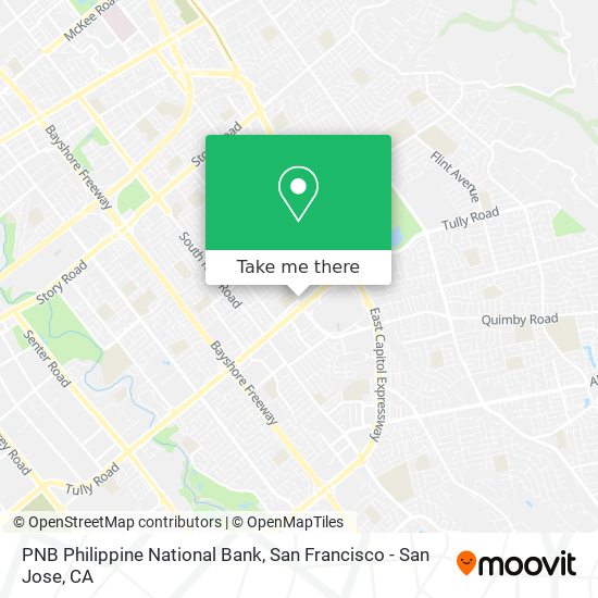 PNB Philippine National Bank map