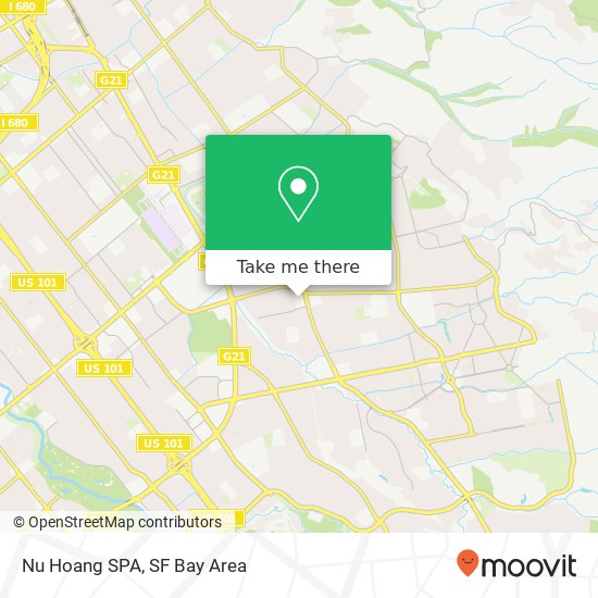 Nu Hoang SPA map