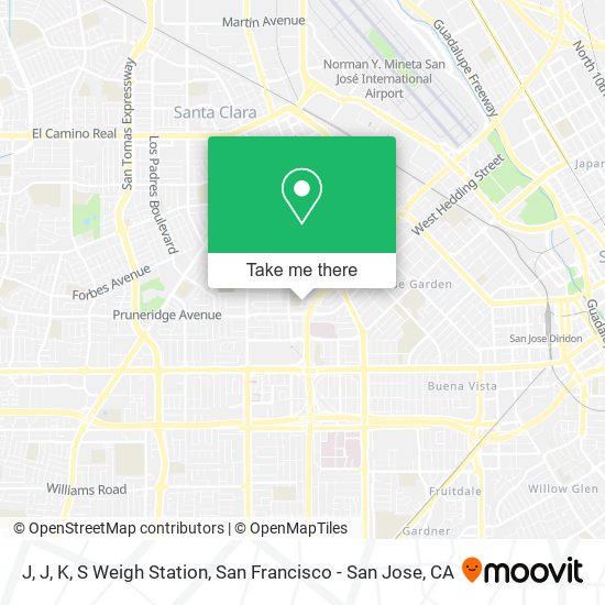 Mapa de J, J, K, S Weigh Station