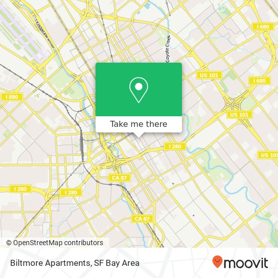 Biltmore Apartments map