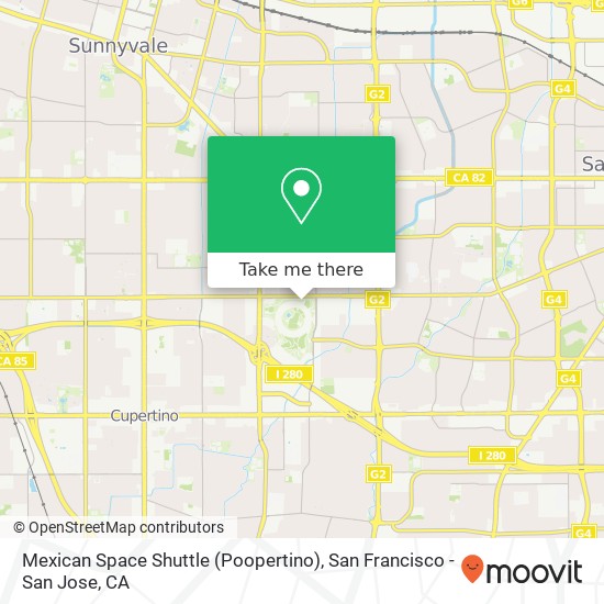 Mexican Space Shuttle (Poopertino) map