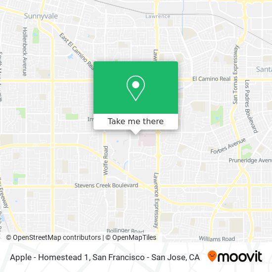 Apple - Homestead 1 map