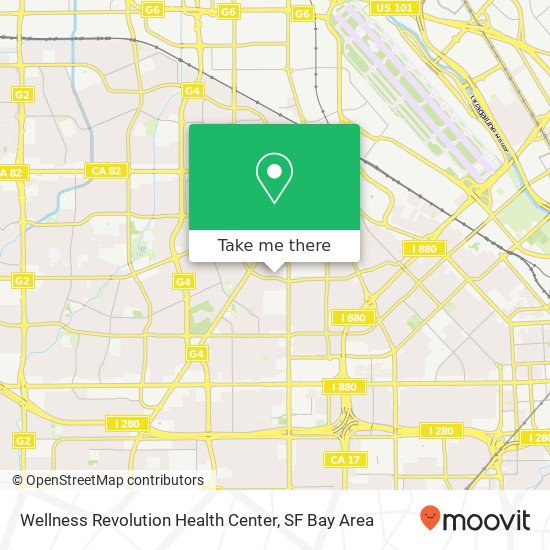 Wellness Revolution Health Center map