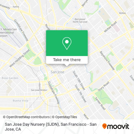 San Jose Day Nursery (SJDN) map