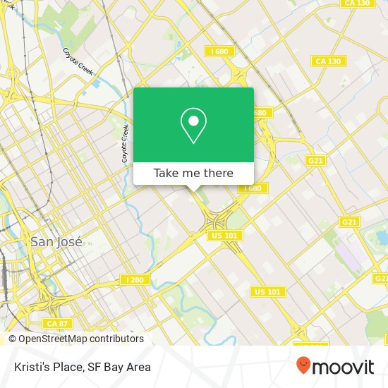 Kristi's Place map