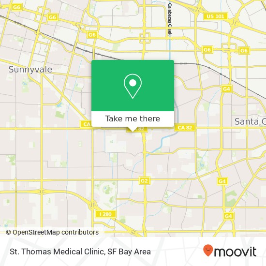 St. Thomas Medical Clinic map