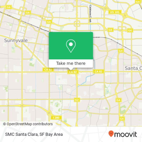 SMC Santa Clara map