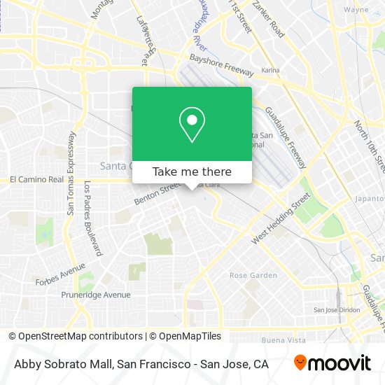 Abby Sobrato Mall map