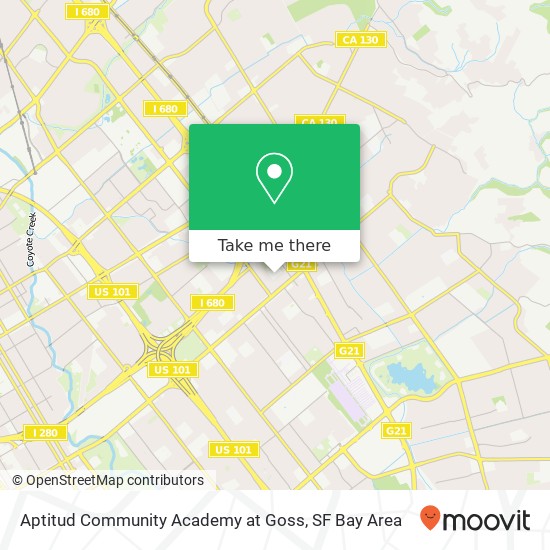Mapa de Aptitud Community Academy at Goss
