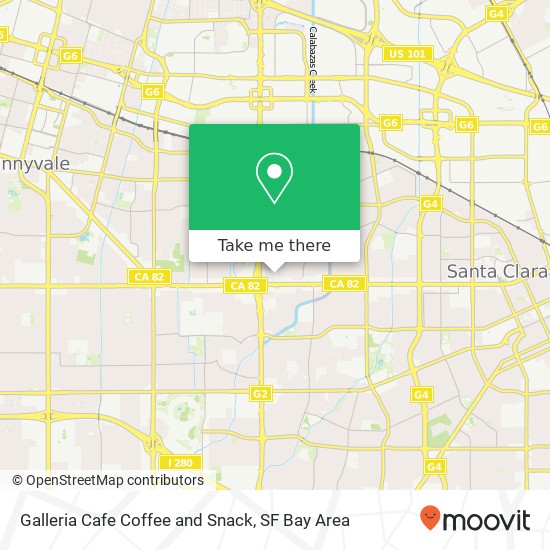 Mapa de Galleria Cafe Coffee and Snack