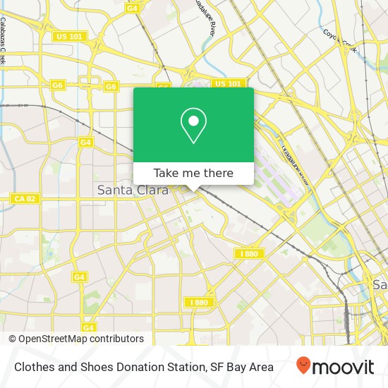 Mapa de Clothes and Shoes Donation Station