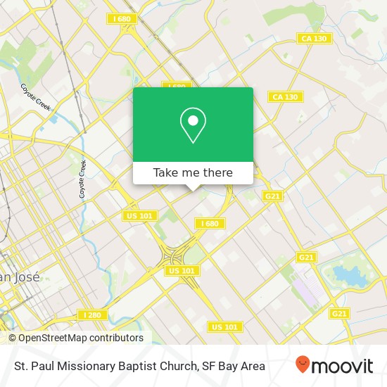 Mapa de St. Paul Missionary Baptist Church