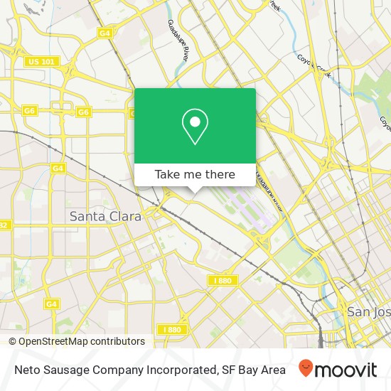Neto Sausage Company Incorporated map