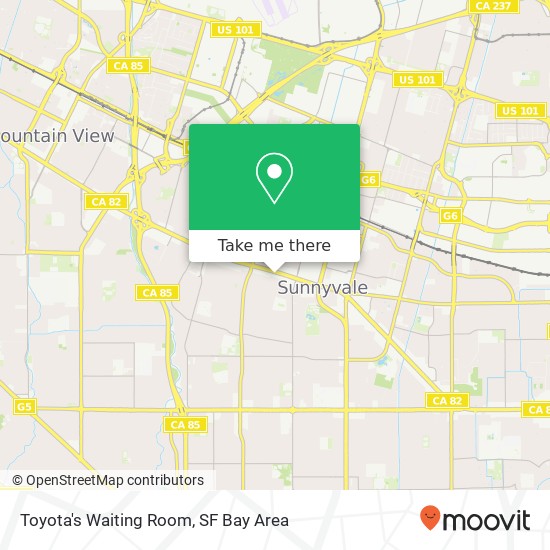 Toyota's Waiting Room map