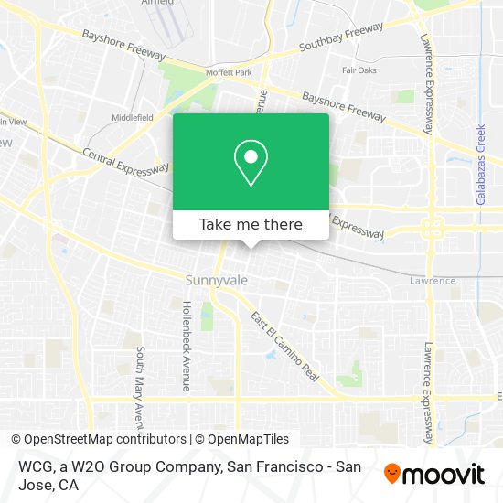 Mapa de WCG, a W2O Group Company
