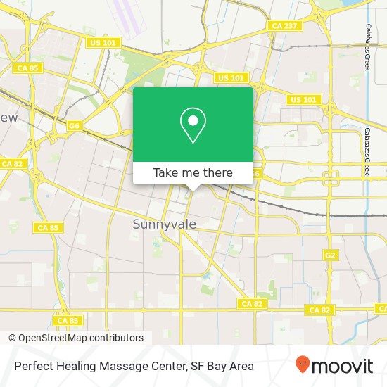 Perfect Healing Massage Center map
