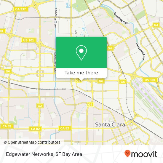 Edgewater Networks map