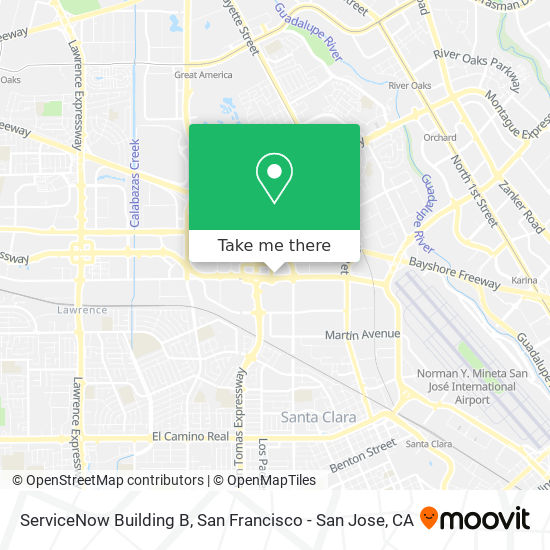 ServiceNow Building B map