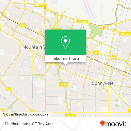 Mapa de Madhur Home