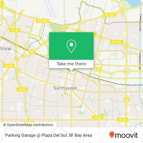 Mapa de Parking Garage @ Plaza Del Sol