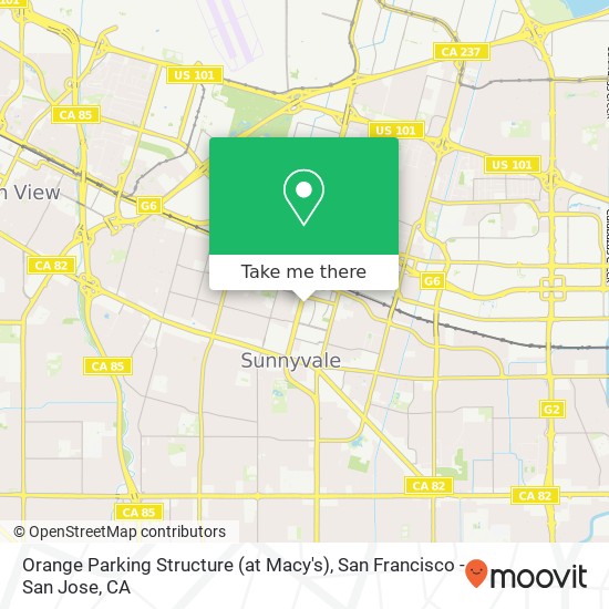 Mapa de Orange Parking Structure (at Macy's)