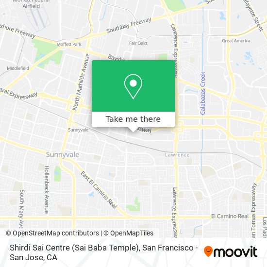 Shirdi Sai Centre (Sai Baba Temple) map