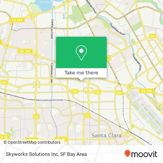 Skyworks Solutions Inc map