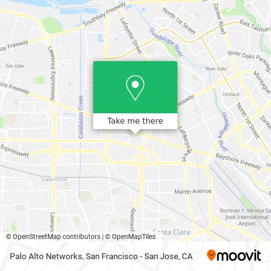 Palo Alto Networks map