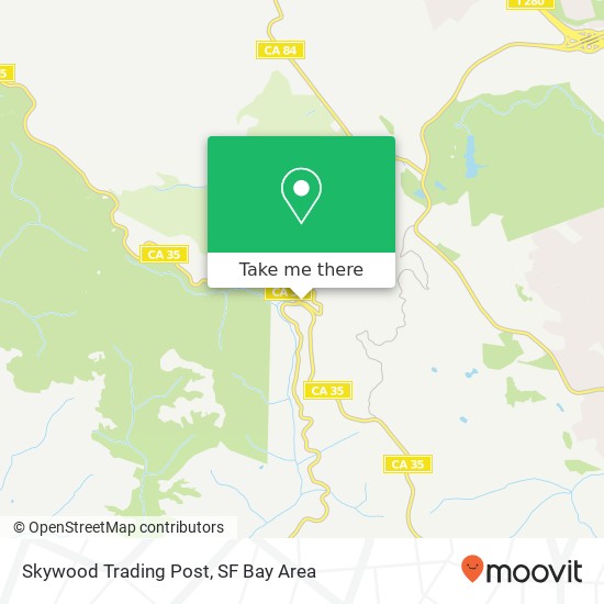 Mapa de Skywood Trading Post