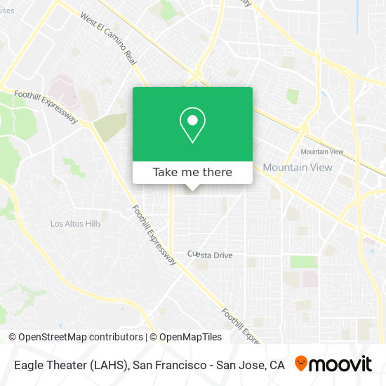 Eagle Theater (LAHS) map