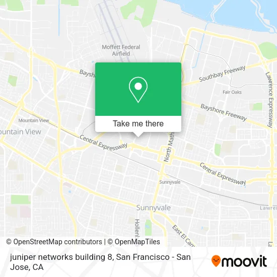 juniper networks building 8 map