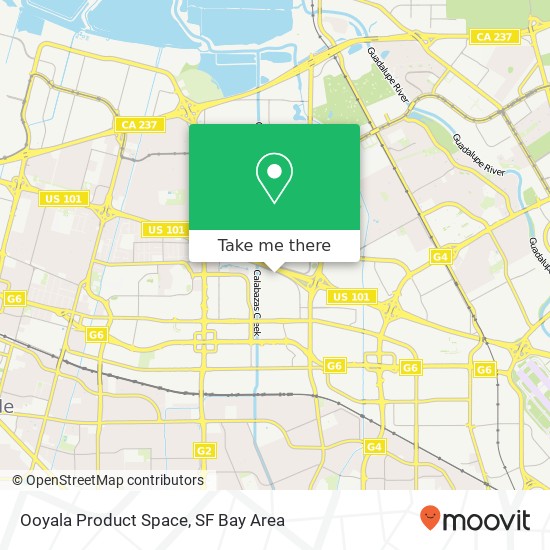 Ooyala Product Space map