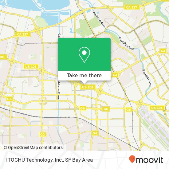 ITOCHU Technology, Inc. map