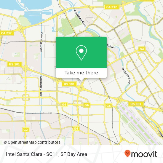 Mapa de Intel Santa Clara - SC11