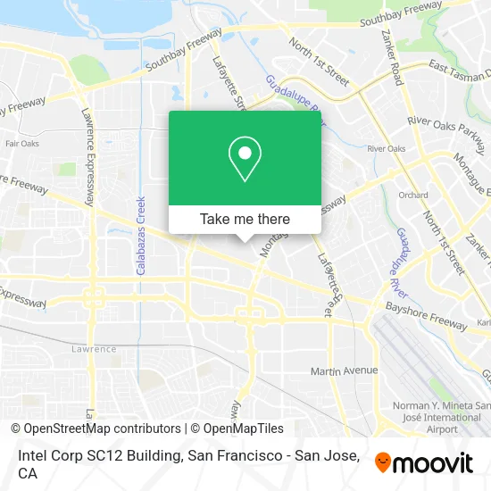 Mapa de Intel Corp SC12 Building