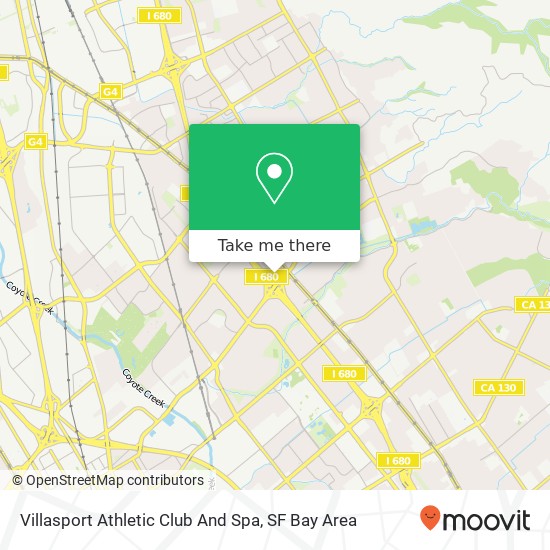 Mapa de Villasport Athletic Club And Spa