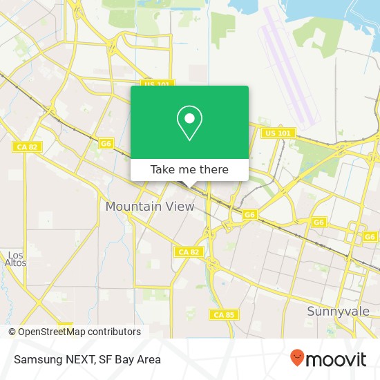 Samsung NEXT map