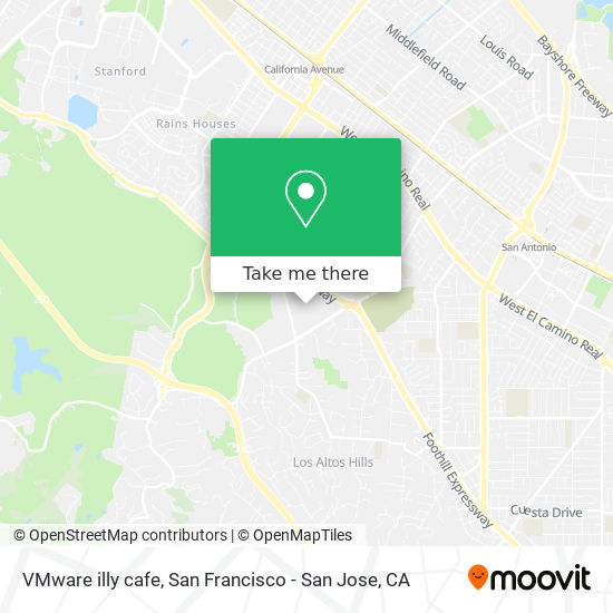 VMware illy cafe map
